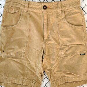Howler Bros Beige Corduroy Shorts Size 30 Mens Small